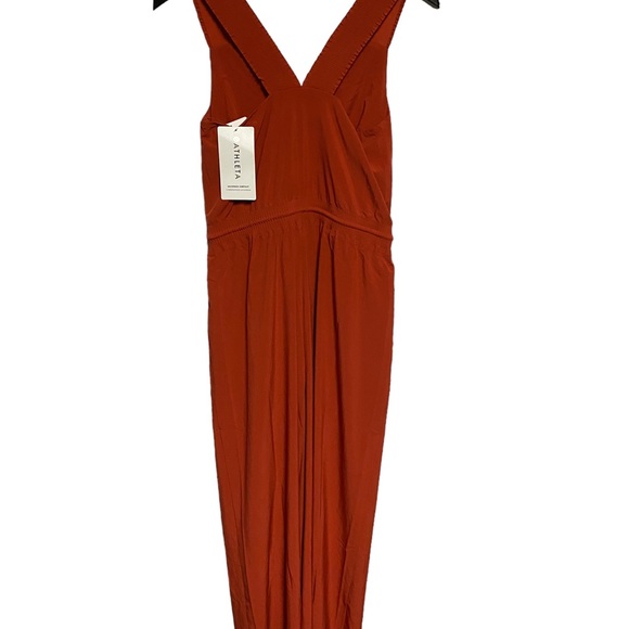 NWT Athleta Red Jumpsuit Size 0 - Picture 5 of 8